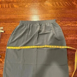 Maggie Sweet Teal Elastic Waist Skirt Size 1X